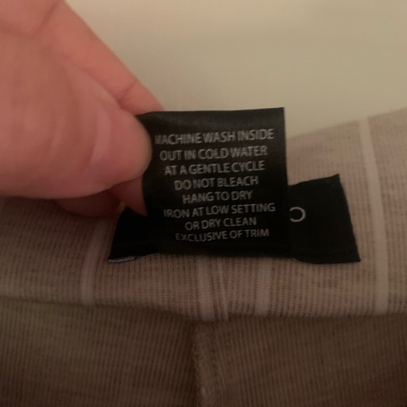 Jones & Co Jones New York Crop Wide Leg High Rise Ponte Pants Size L - Picture 4 of 10